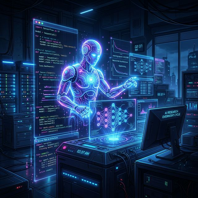 Karpathy 的 AutoResearch：630 行 Python 讓 AI 自主跑實驗，一覺醒來模型就變強了